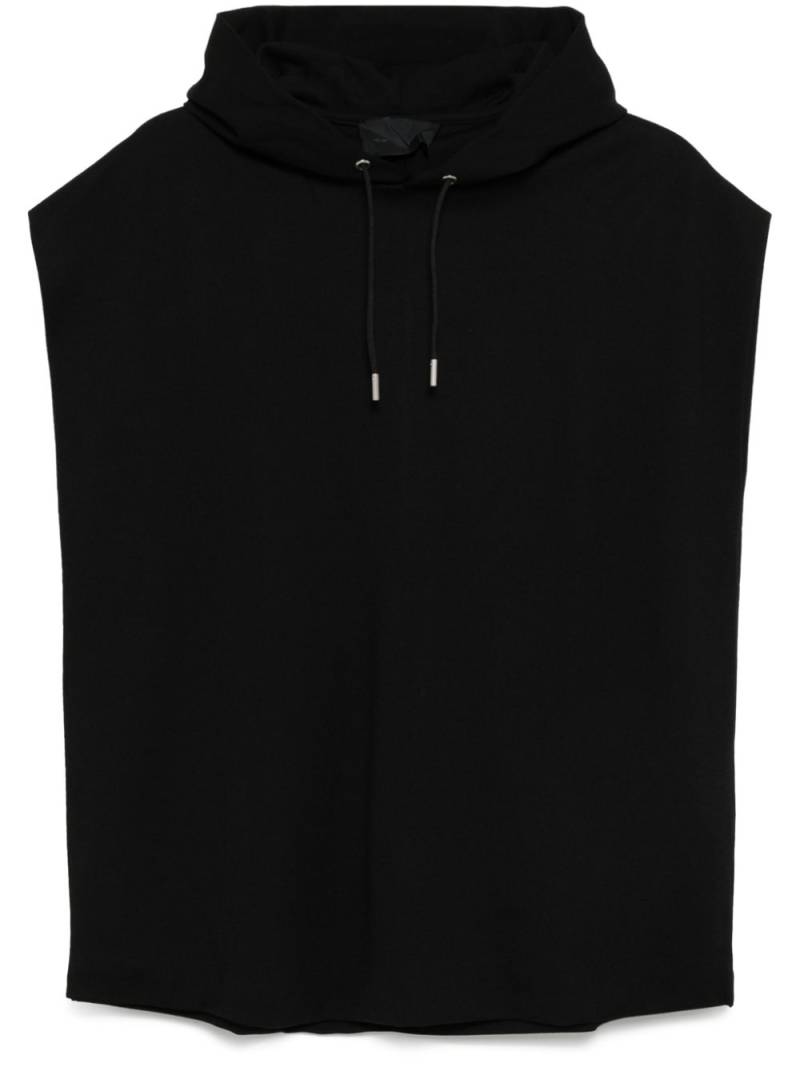 HELIOT EMIL hooded vest - Black von HELIOT EMIL