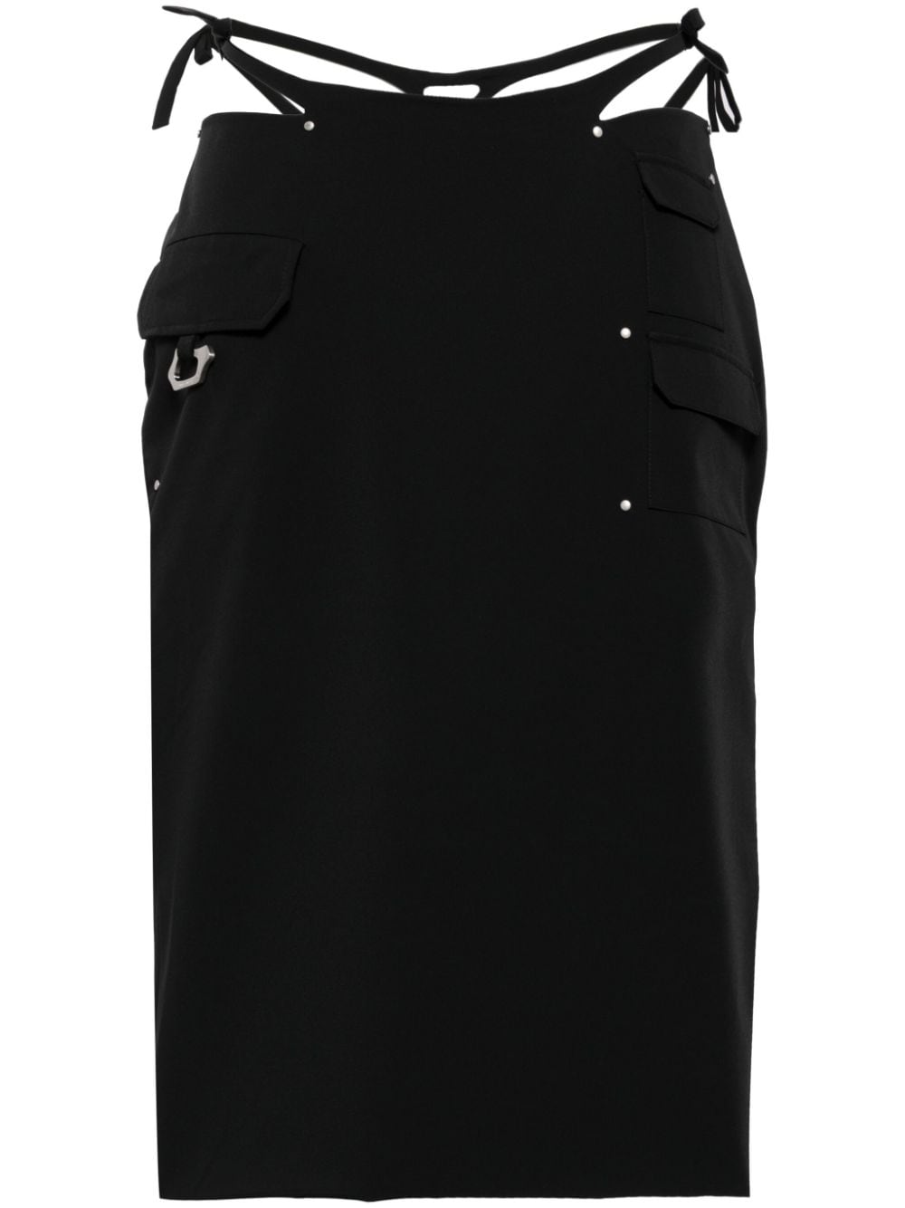 HELIOT EMIL tie-fastening skirt - Black von HELIOT EMIL