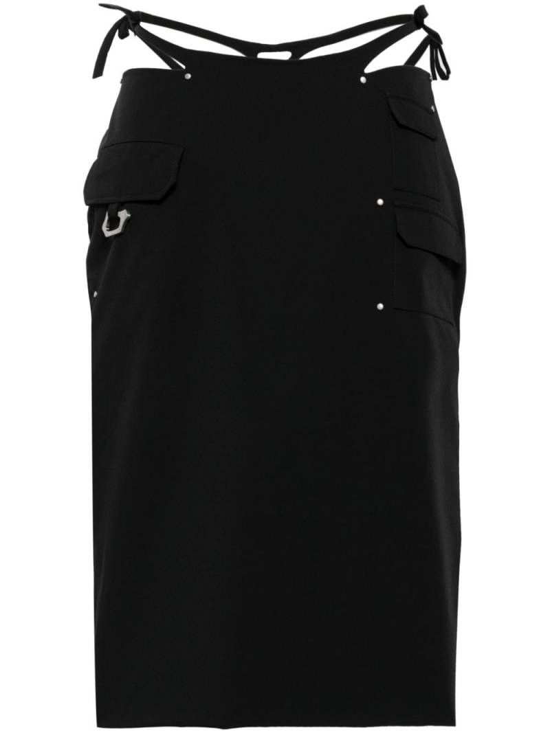 HELIOT EMIL tie-fastening skirt - Black von HELIOT EMIL