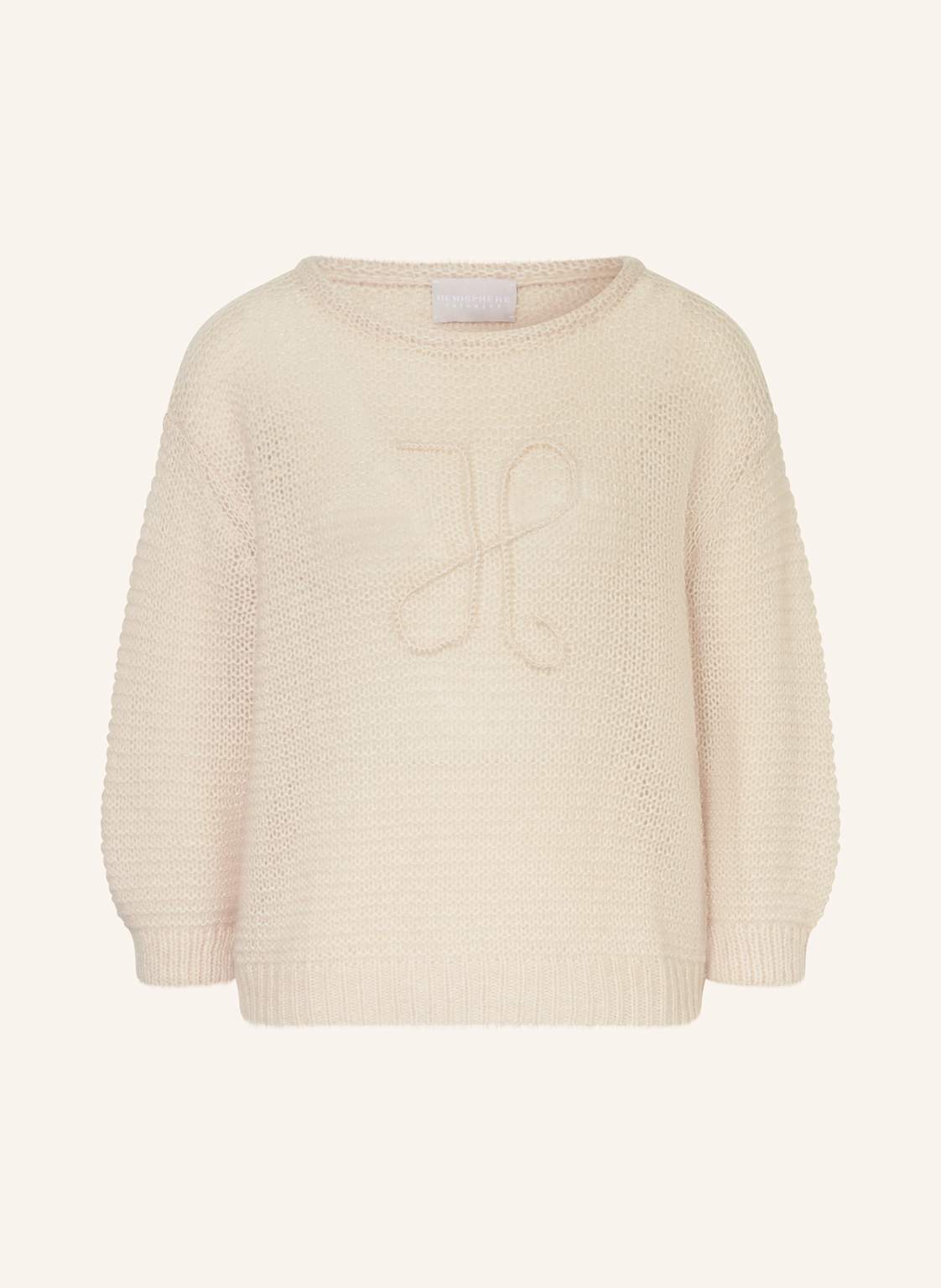 Hemisphere Pullover Mit 3/4-Arm beige Hemisphere Pullover Mit 3/4-Arm beige von HEMISPHERE