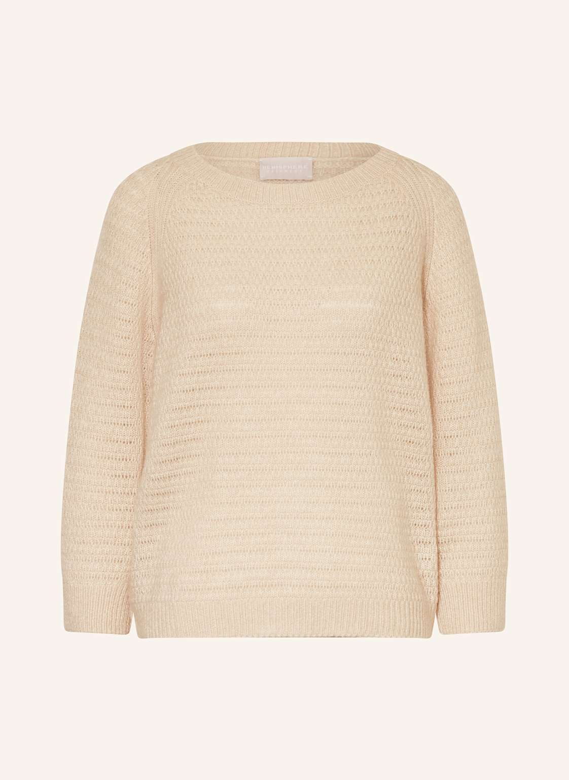 Hemisphere Pullover Mit Cashmere beige von HEMISPHERE