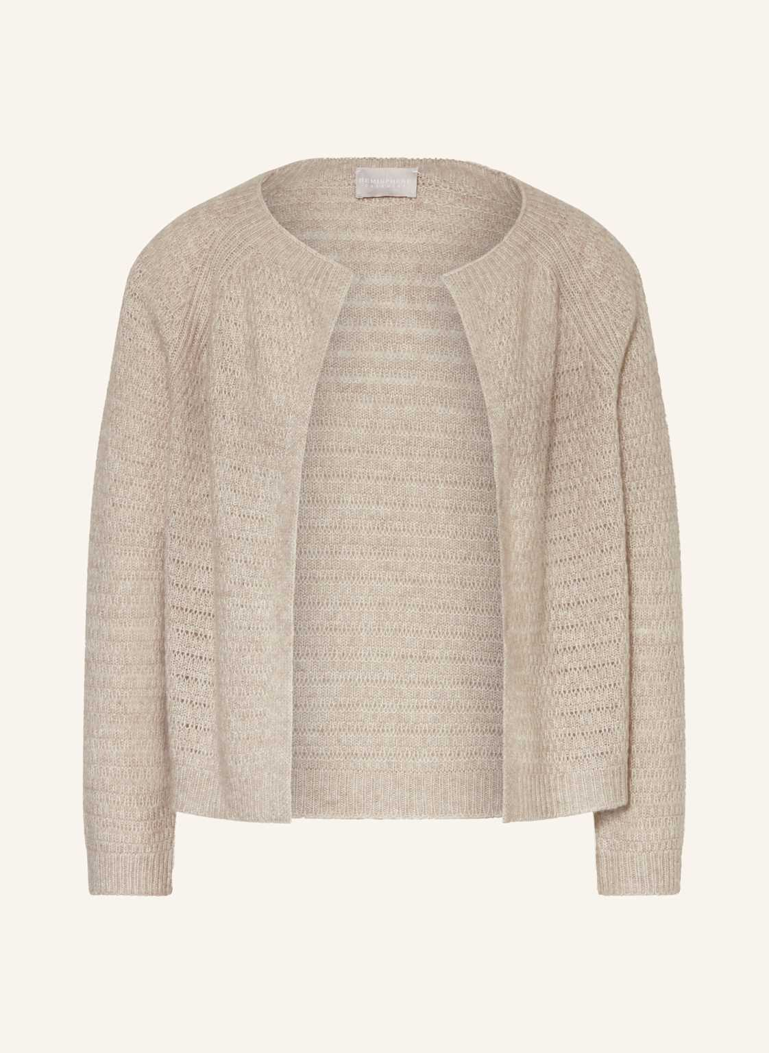 Hemisphere Strickjacke Mit Cashmere grau Hemisphere Strickjacke Mit Cashmere grau von HEMISPHERE