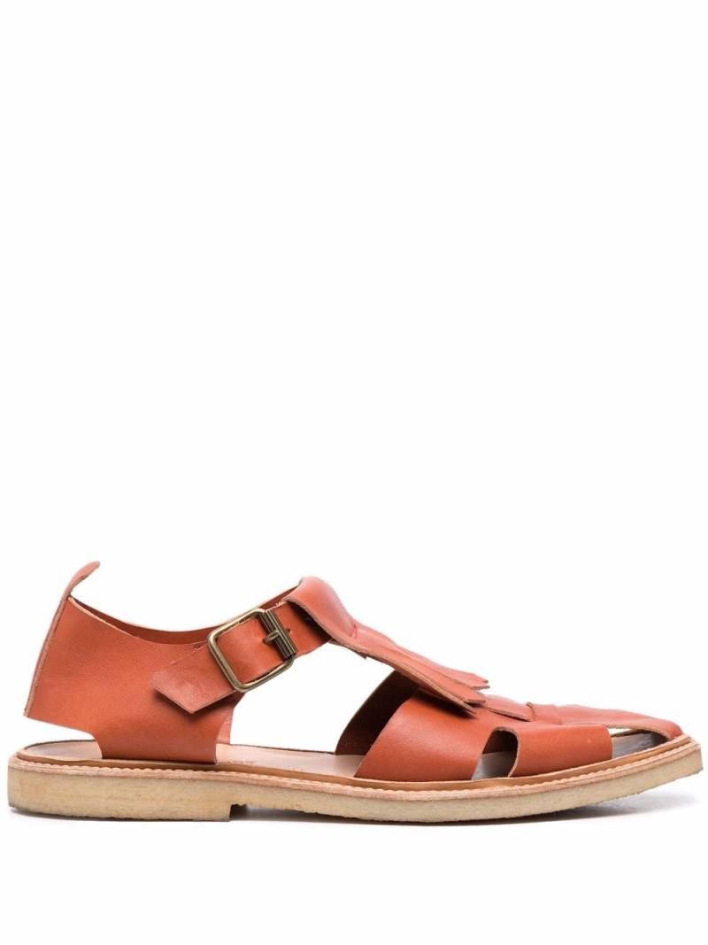 Henrik Vibskov side-buckle fastening sandals - Brown von Henrik Vibskov