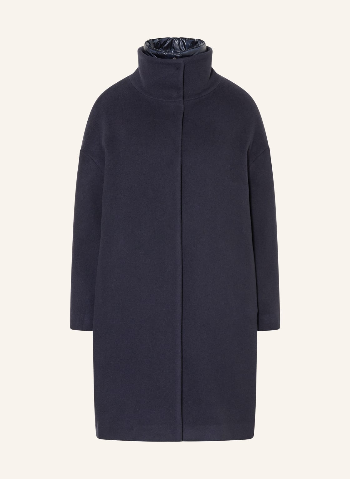 Herno 2-In-1-Wollmantel blau Herno 2-In-1-Wollmantel blau von HERNO