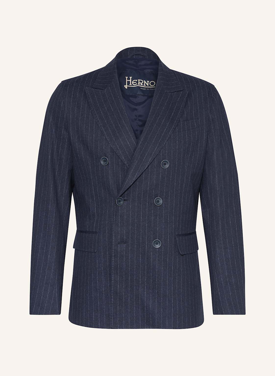 Herno Anzugsakko Regular Fit blau von HERNO