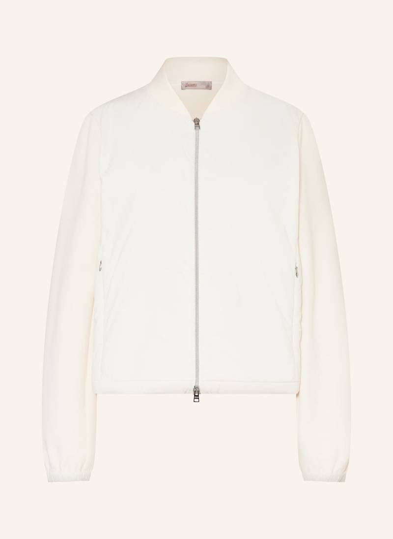 Herno Blouson Im Materialmix weiss von HERNO