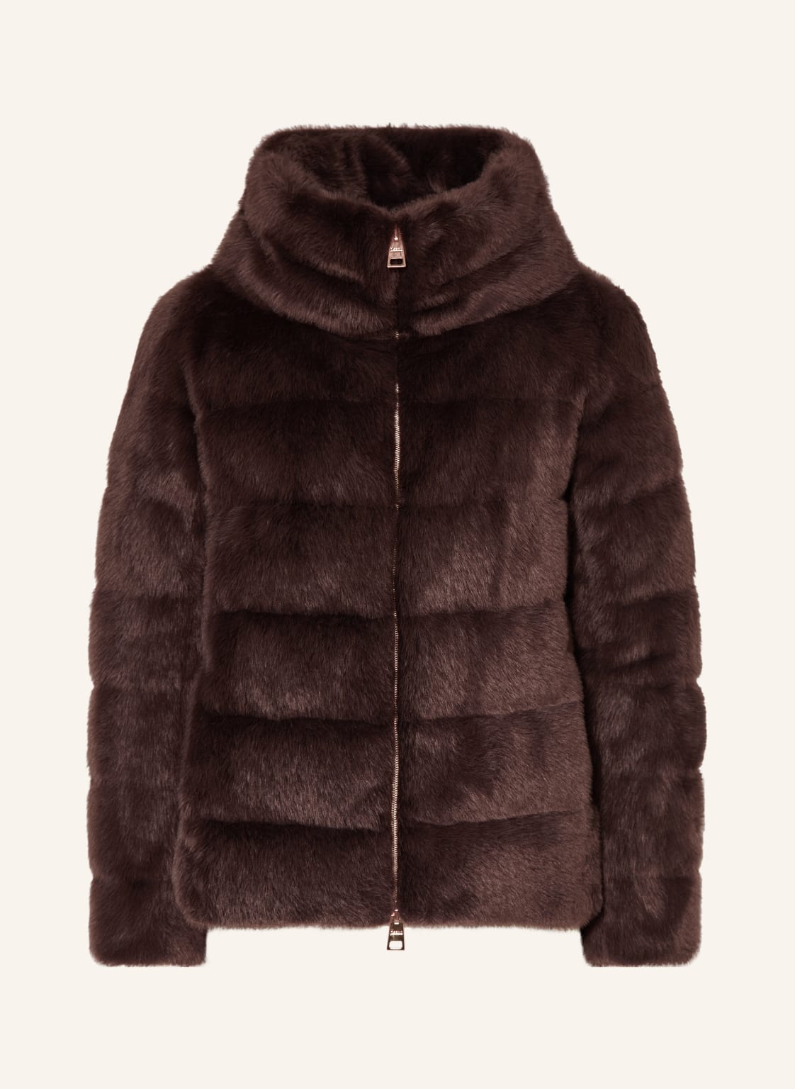 Herno Daunenjacke Aus Kunstfell braun Herno Daunenjacke Aus Kunstfell braun von HERNO
