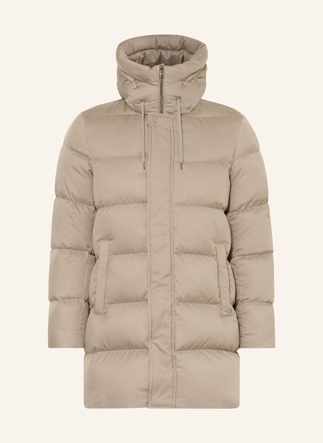 Herno Daunenjacke Mit Abnehmbarem Kunstfell beige Herno Daunenjacke Mit Abnehmbarem Kunstfell beige von HERNO