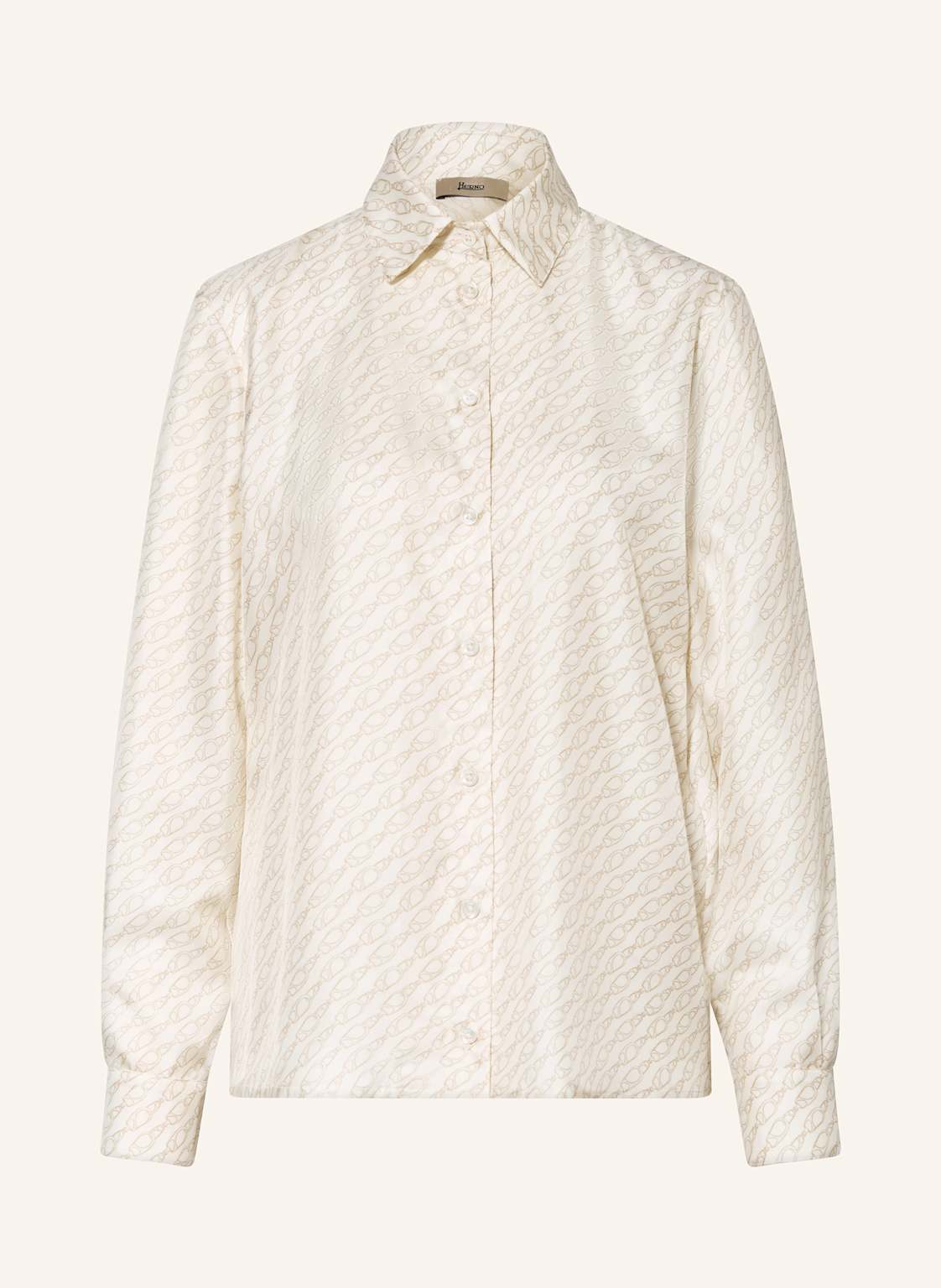 Herno Hemdbluse Aus Seide weiss Herno Hemdbluse Aus Seide weiss von HERNO