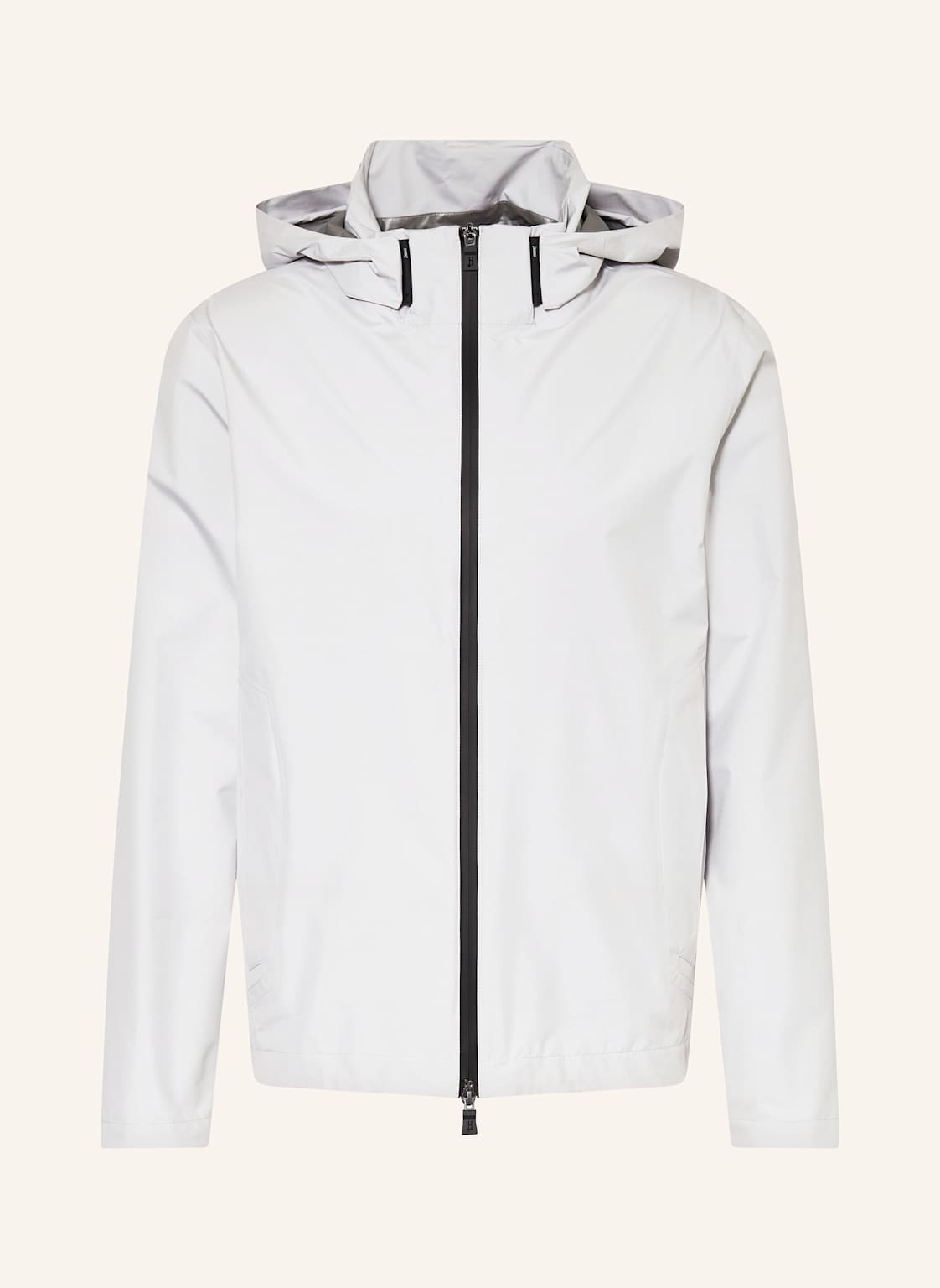 Herno Jacke Mit Abnehmbarer Kapuze grau Herno Jacke Mit Abnehmbarer Kapuze grau von HERNO