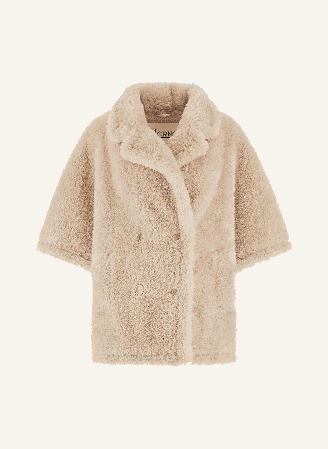 Herno Kunstfelljacke Mantella Mit 3/4-Arm beige Herno Kunstfelljacke Mantella Mit 3/4-Arm beige von HERNO
