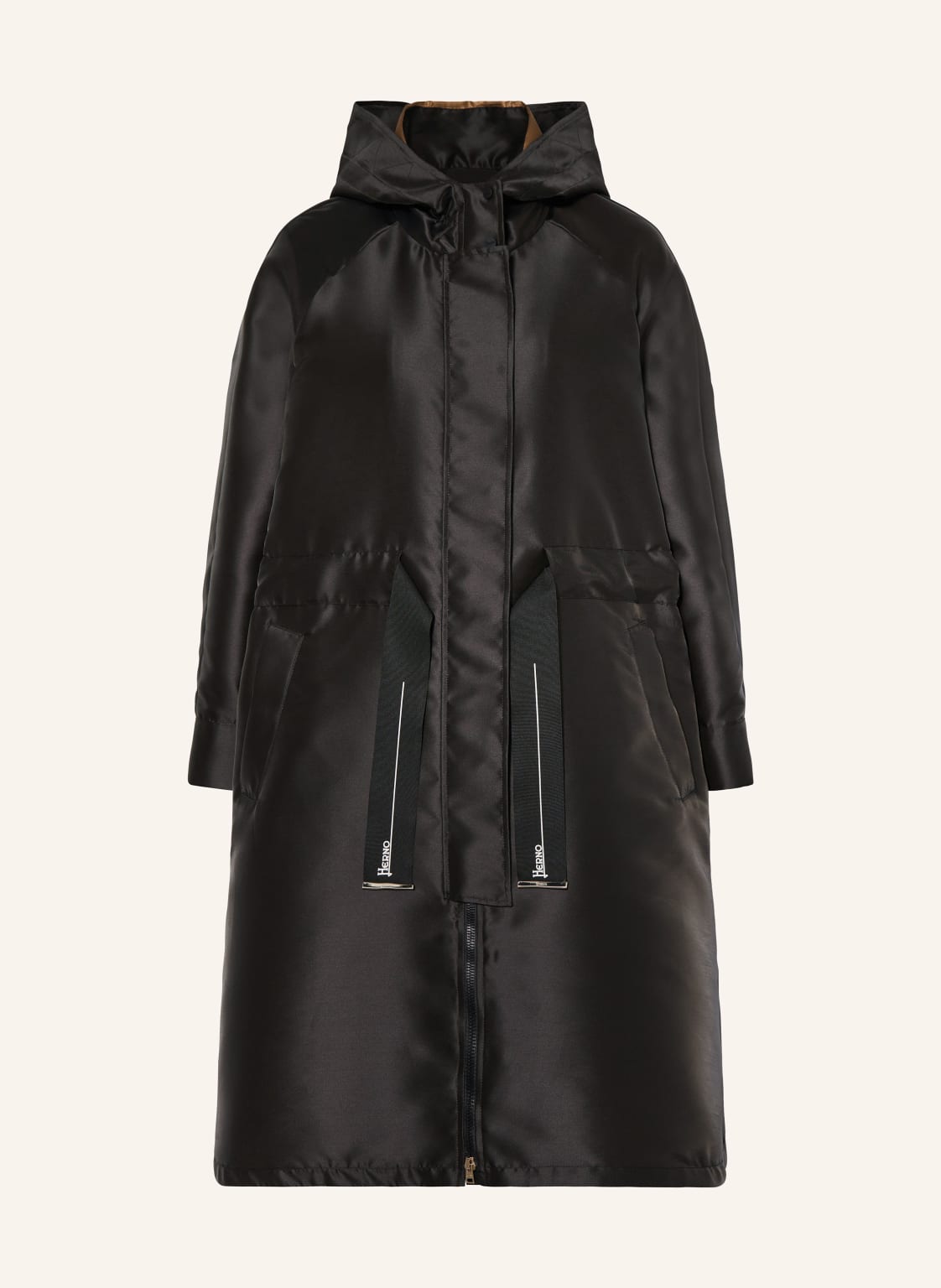 Herno Oversized-Parka schwarz Herno Oversized-Parka schwarz von HERNO