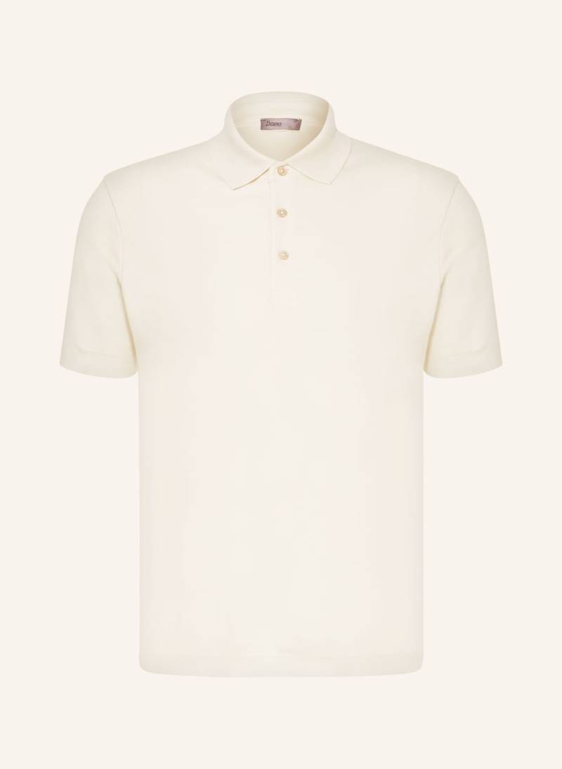 Herno Piqué-Poloshirt weiss von HERNO