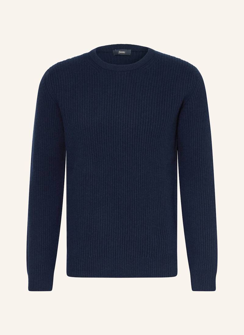 Herno Pullover blau Herno Pullover blau von HERNO