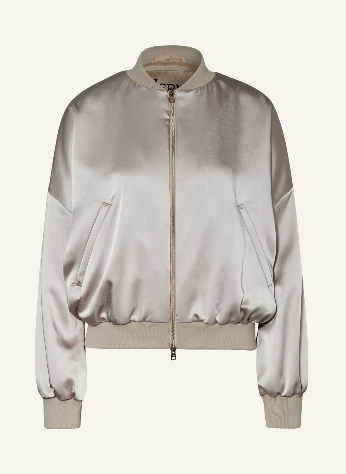 Herno Satinblouson beige von HERNO