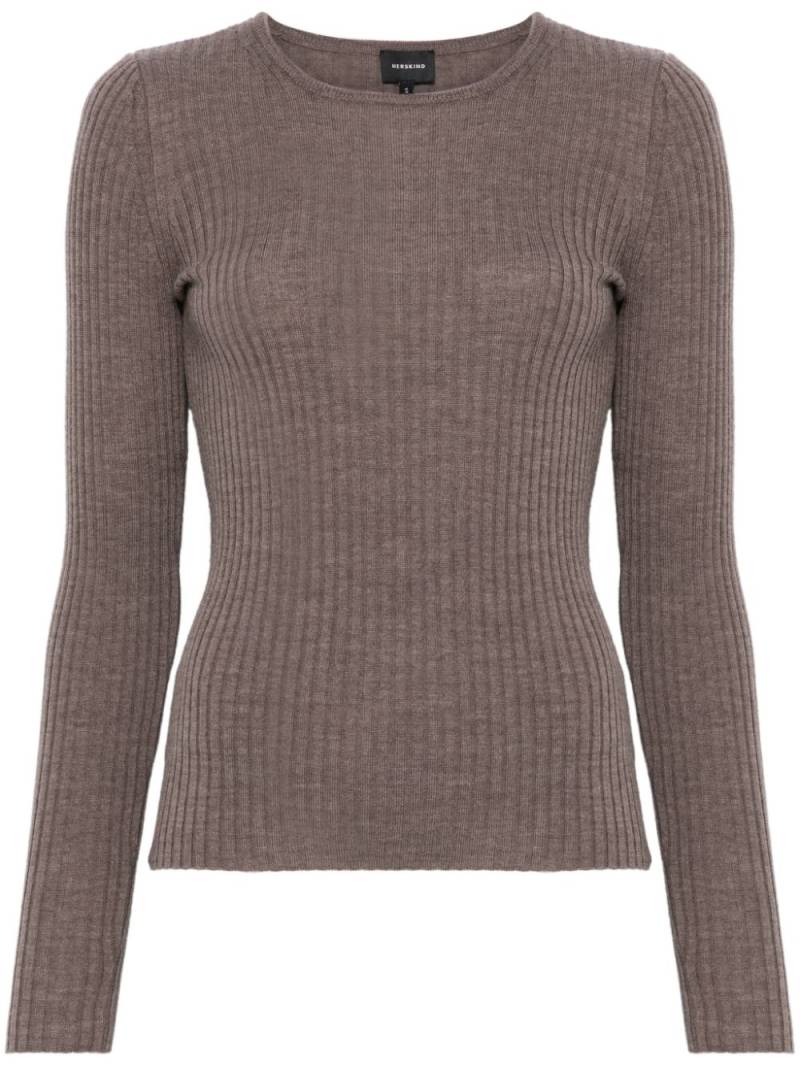 HERSKIND Camb jumper - Brown von HERSKIND