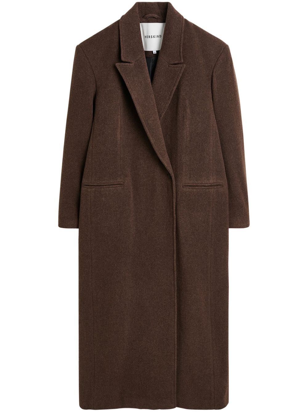 HERSKIND Drew coat - Brown von HERSKIND