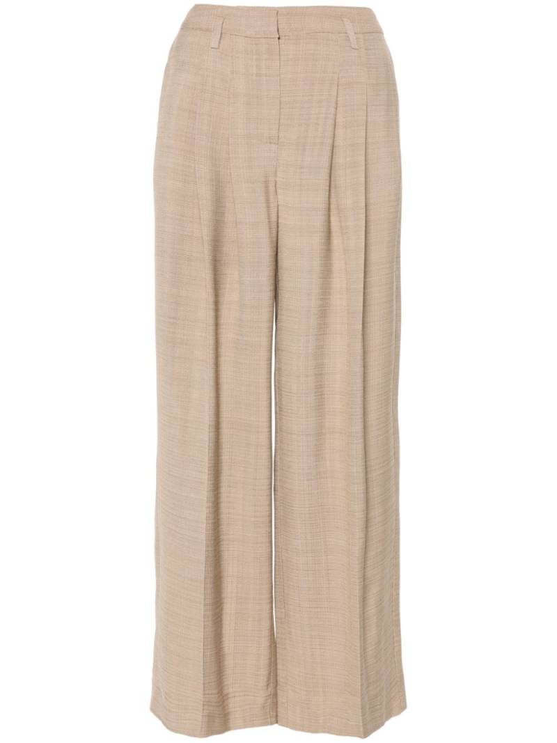 HERSKIND Lotus wide-leg trousers - Neutrals von HERSKIND