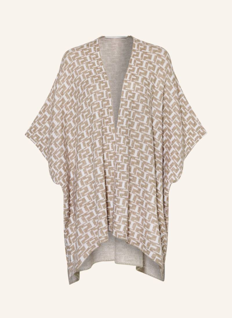 Herzen's Angelegenheit Strick-Cape Mit Cashmere beige von HERZEN'S ANGELEGENHEIT