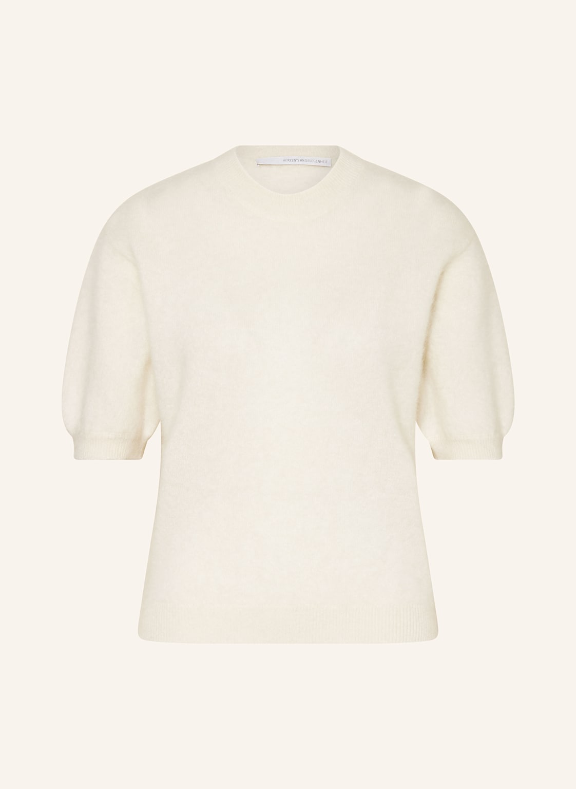 Herzen's Angelegenheit Strickshirt Aus Cashmere weiss von HERZEN'S ANGELEGENHEIT