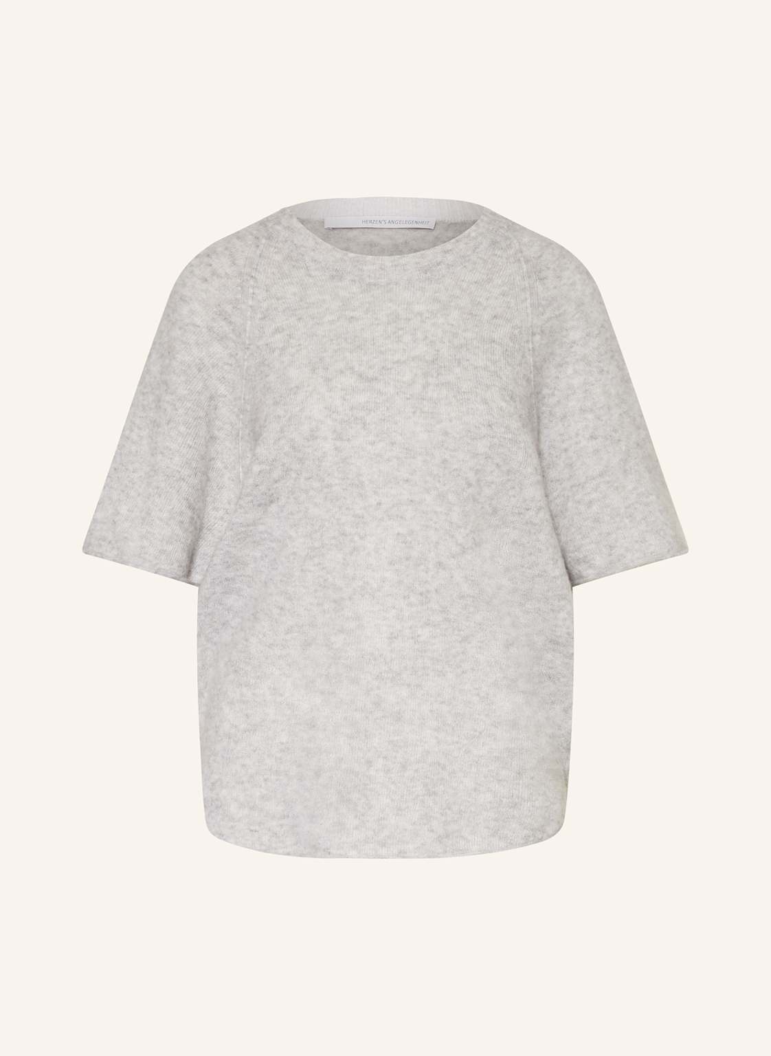 Herzen's Angelegenheit Strickshirt Mit Cashmere grau von HERZEN'S ANGELEGENHEIT