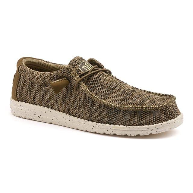 HEY DUDE - Wally Sox-46, für Herren, Khaki, Größe 46 von HEY DUDE