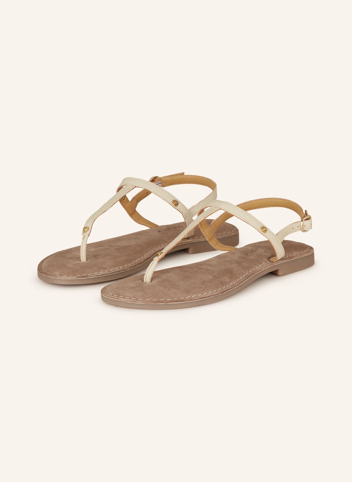 Hey Marly Sandalen-Basis Comfort beige von HEY MARLY