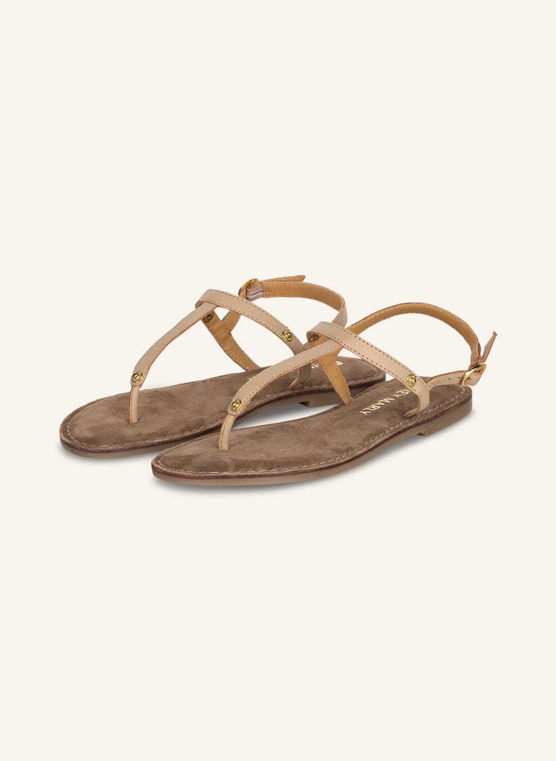 Hey Marly Sandalen-Basis Comfort beige von HEY MARLY