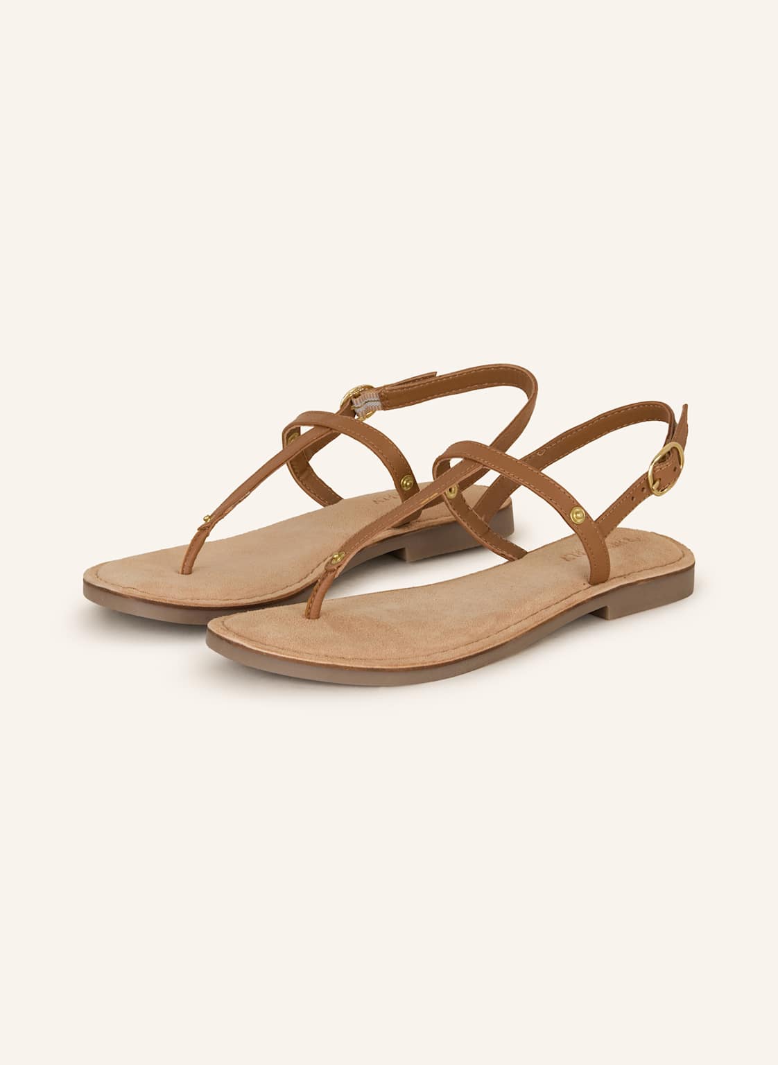 Hey Marly Sandalen-Basis Comfort braun