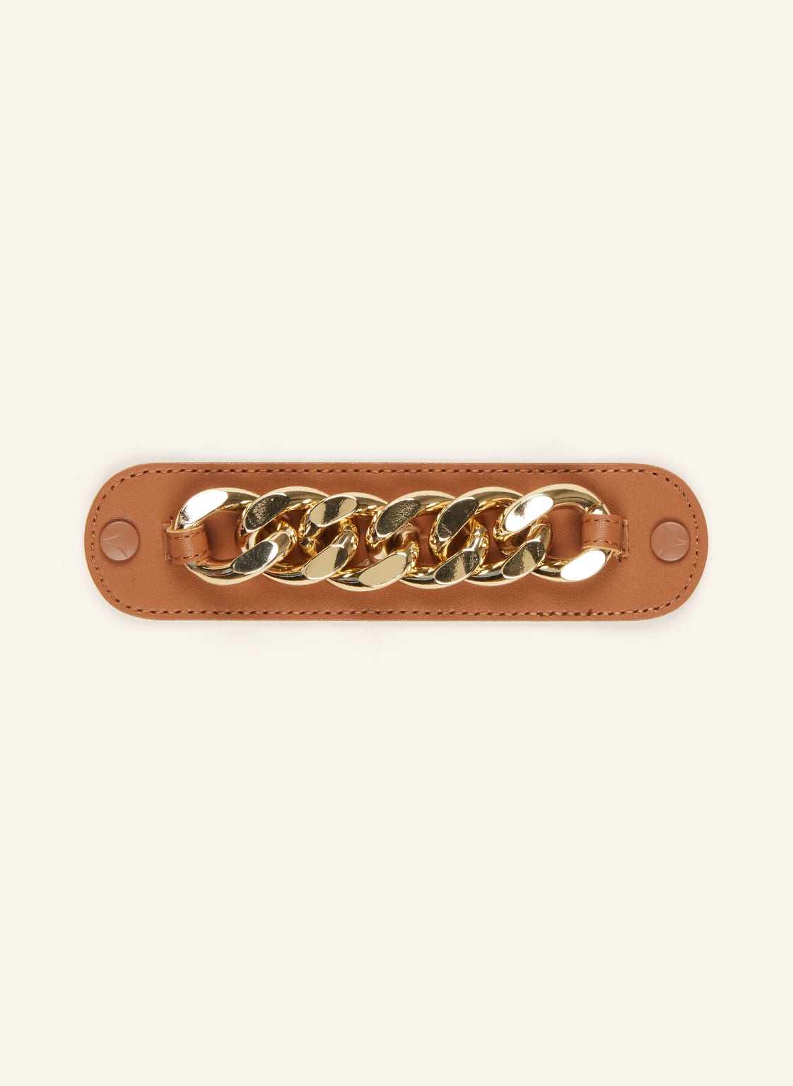 Hey Marly Sandalen-Topping Gold Chain braun Hey Marly Sandalen-Topping Gold Chain braun von HEY MARLY
