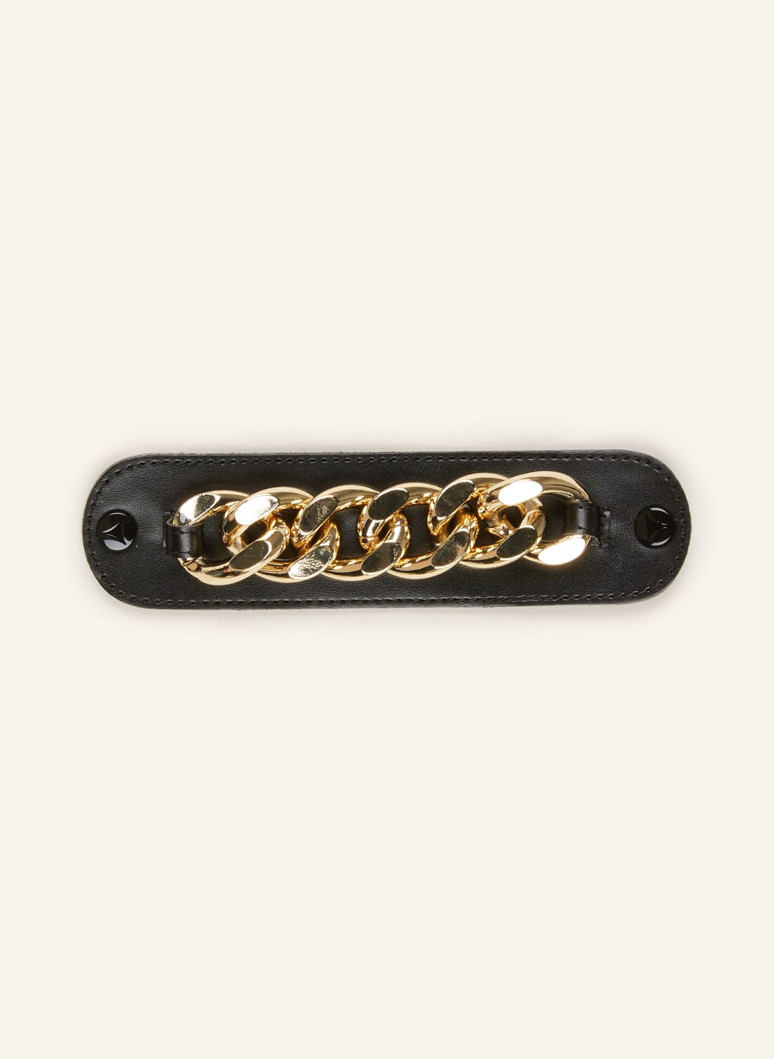 Hey Marly Sandalen-Topping Gold Chain schwarz Hey Marly Sandalen-Topping Gold Chain schwarz von HEY MARLY