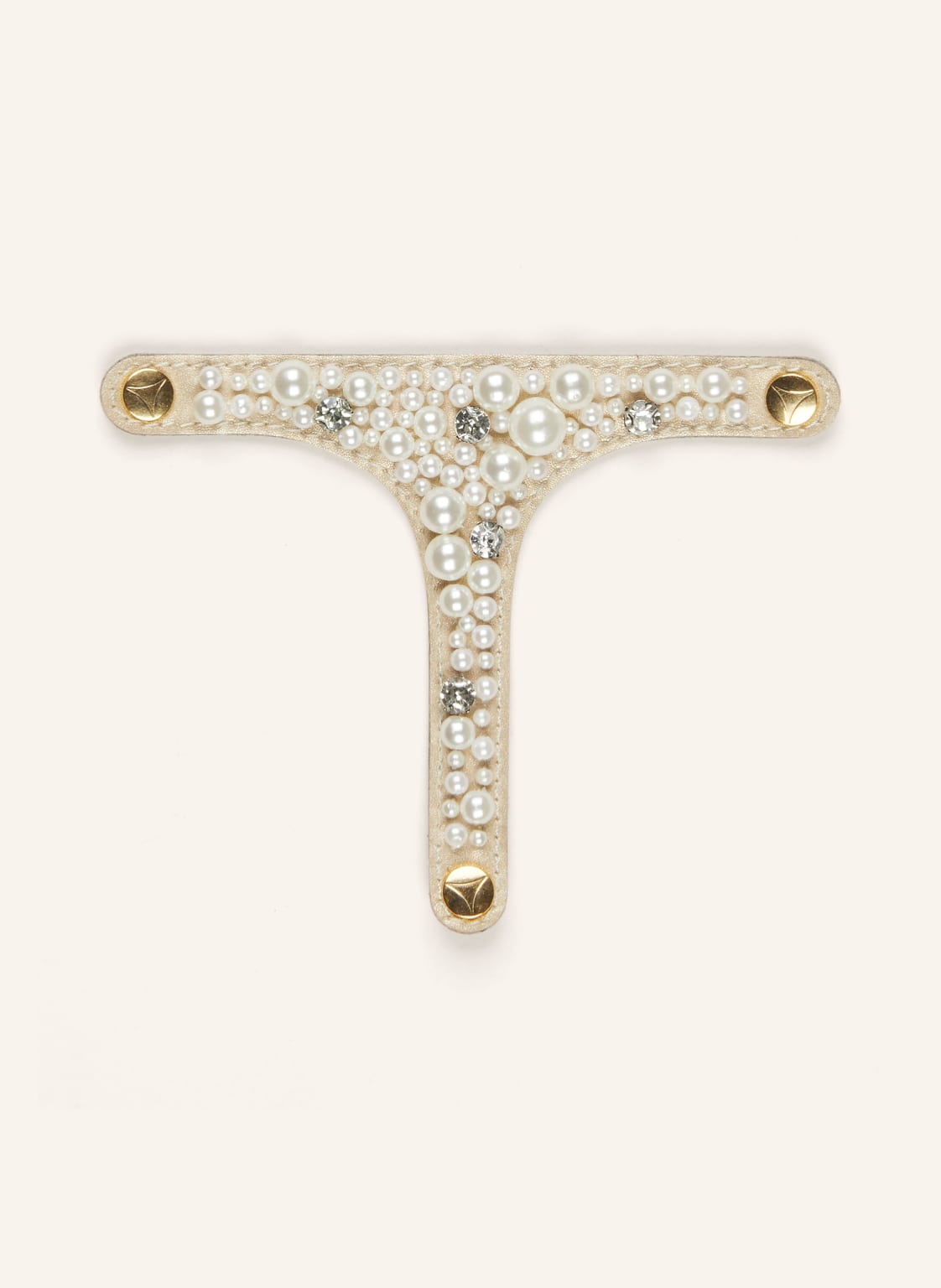 Hey Marly Sandalen-Topping Precious Pearl Mit Schmuckperlen weiss von HEY MARLY