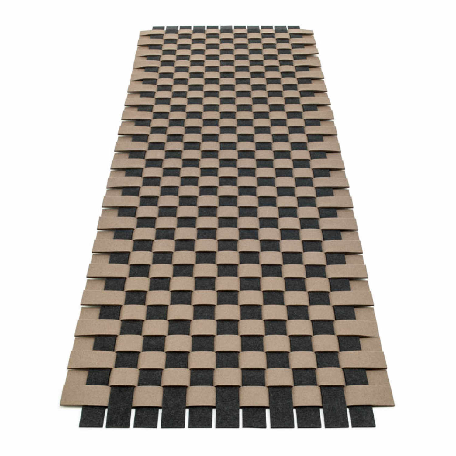 Teppichgeflecht 5 Teppich, Farbe mohnrot, Farbe 2 moos 71, Grösse 145 × 205 cm Teppichgeflecht 5 Teppich, Farbe mohnrot, Farbe 2 moos 71, Grösse 145 × 205 cm von HEY-SIGN