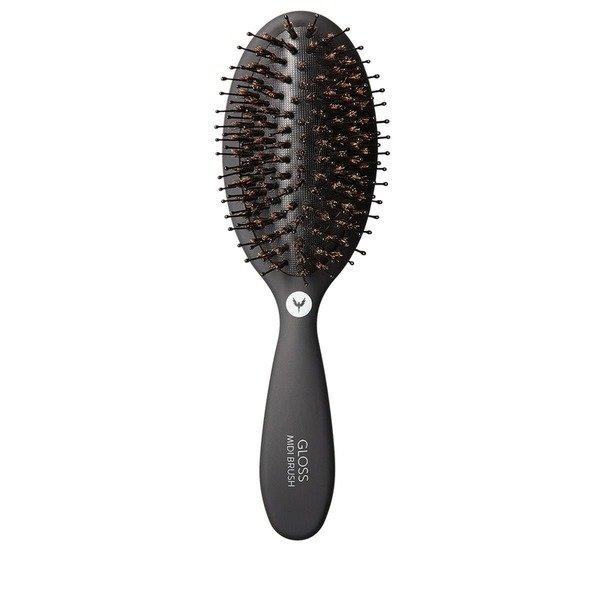 Hh Simonsen Gloss Midi Brush - Black Damen  ONE SIZE von HH SIMONSEN