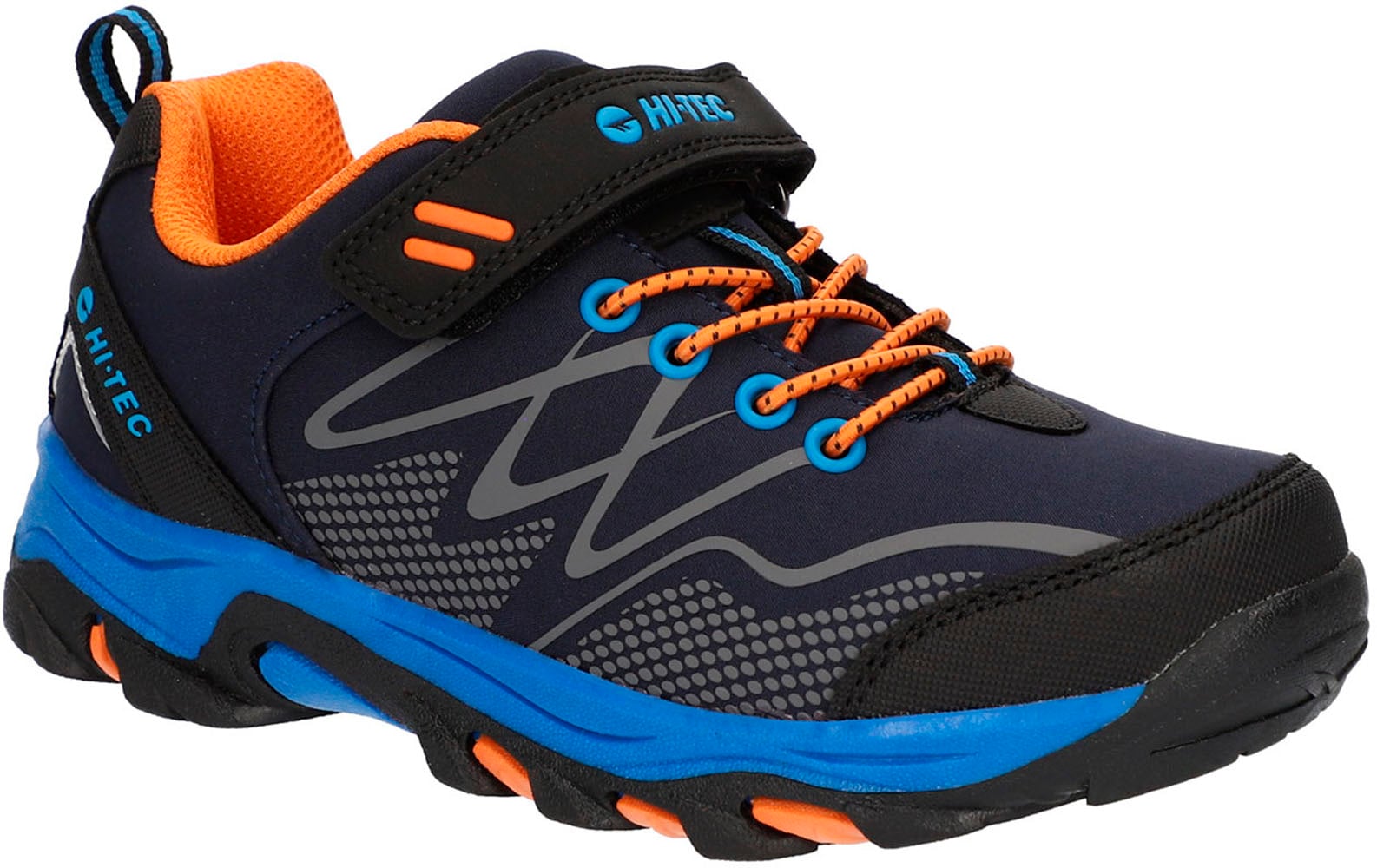 Hi-Tec Outdoorschuh »Hi-Tec Blackout Low Jr«, Klett-/Schnürkombination von HI-TEC