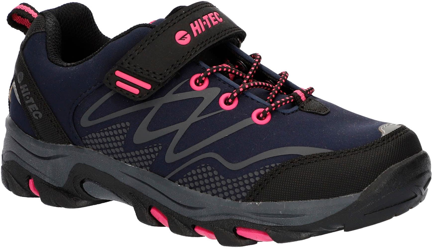 Hi-Tec Outdoorschuh »Hi-Tec Blackout Low Jrg«, Klett-/Schnürkombination von HI-TEC