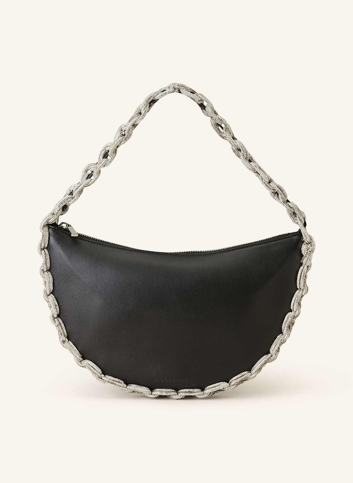 Hibourama Handtasche Cloe Mit Schmucksteinen schwarz Hibourama Handtasche Cloe Mit Schmucksteinen schwarz von HIBOURAMA