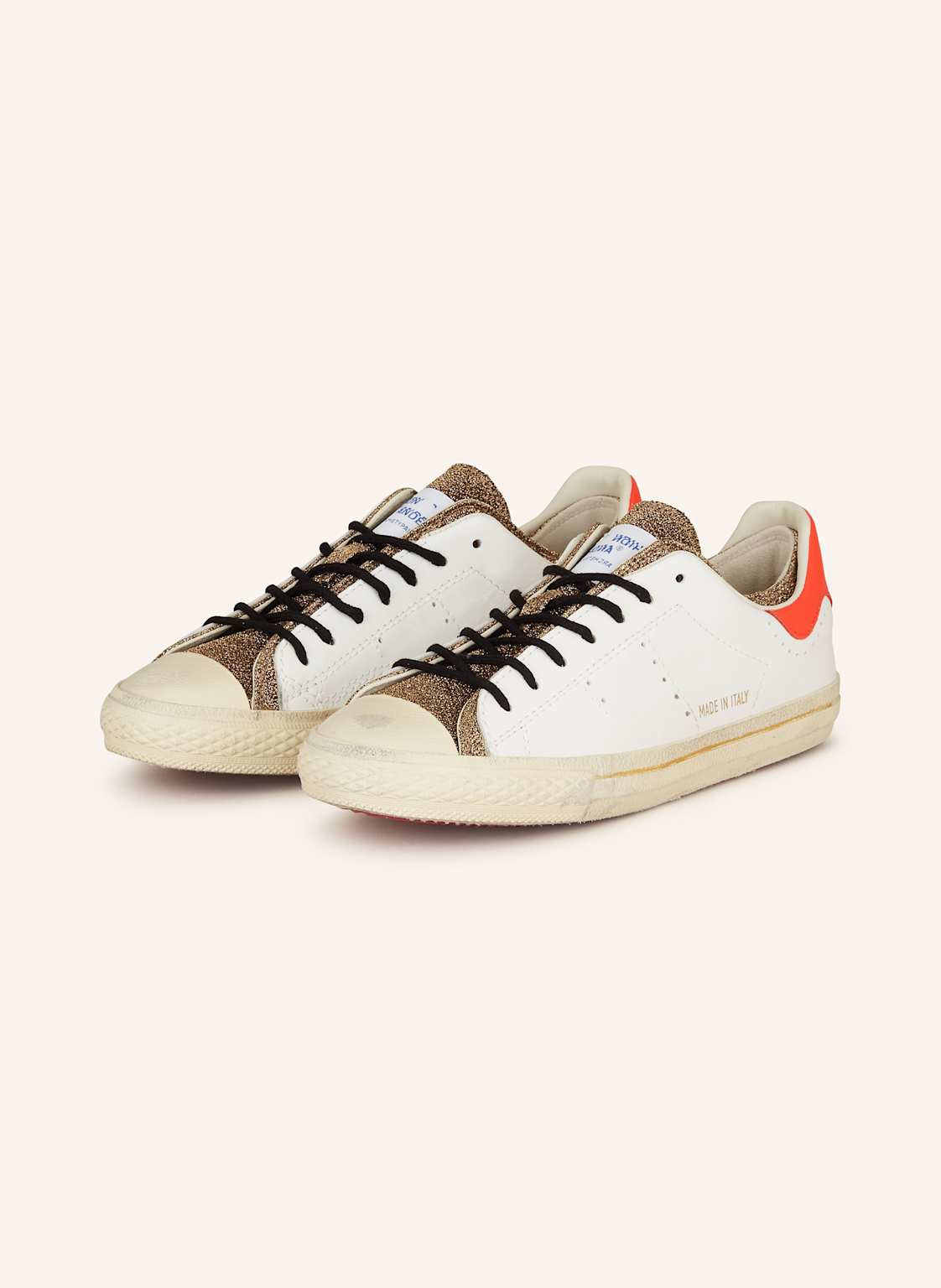 Hidn-Ander Sneaker Starless Low weiss von HIDN-ANDER