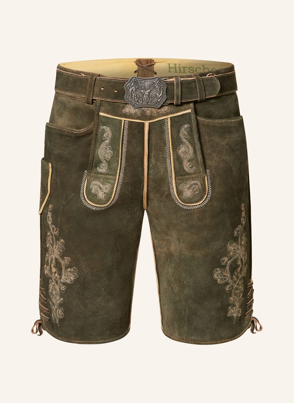 Hirscher Trachten-Lederhose Aichach braun Hirscher Trachten-Lederhose Aichach braun von HIRSCHER