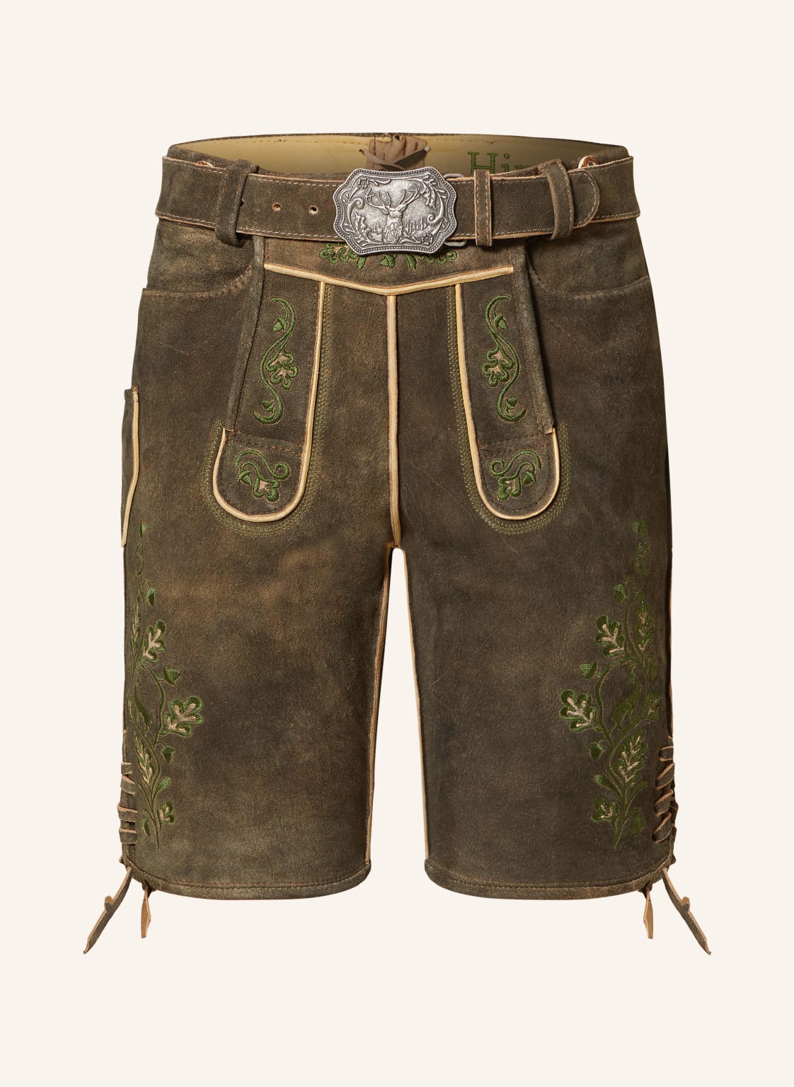Hirscher Trachten-Lederhose Amberg braun Hirscher Trachten-Lederhose Amberg braun von HIRSCHER