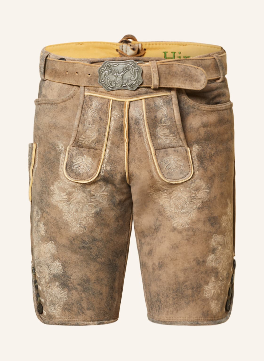 Hirscher Trachten-Lederhose Basel braun Hirscher Trachten-Lederhose Basel braun von HIRSCHER