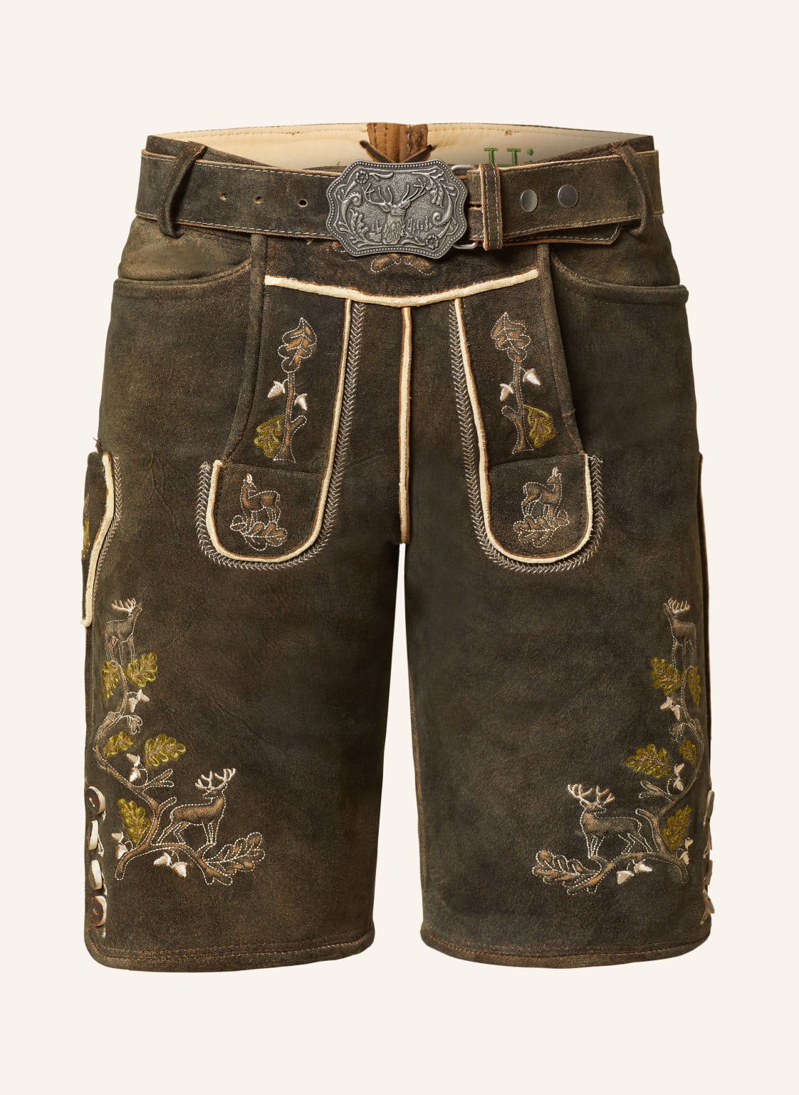 Hirscher Trachten-Lederhose Freising braun Hirscher Trachten-Lederhose Freising braun von HIRSCHER