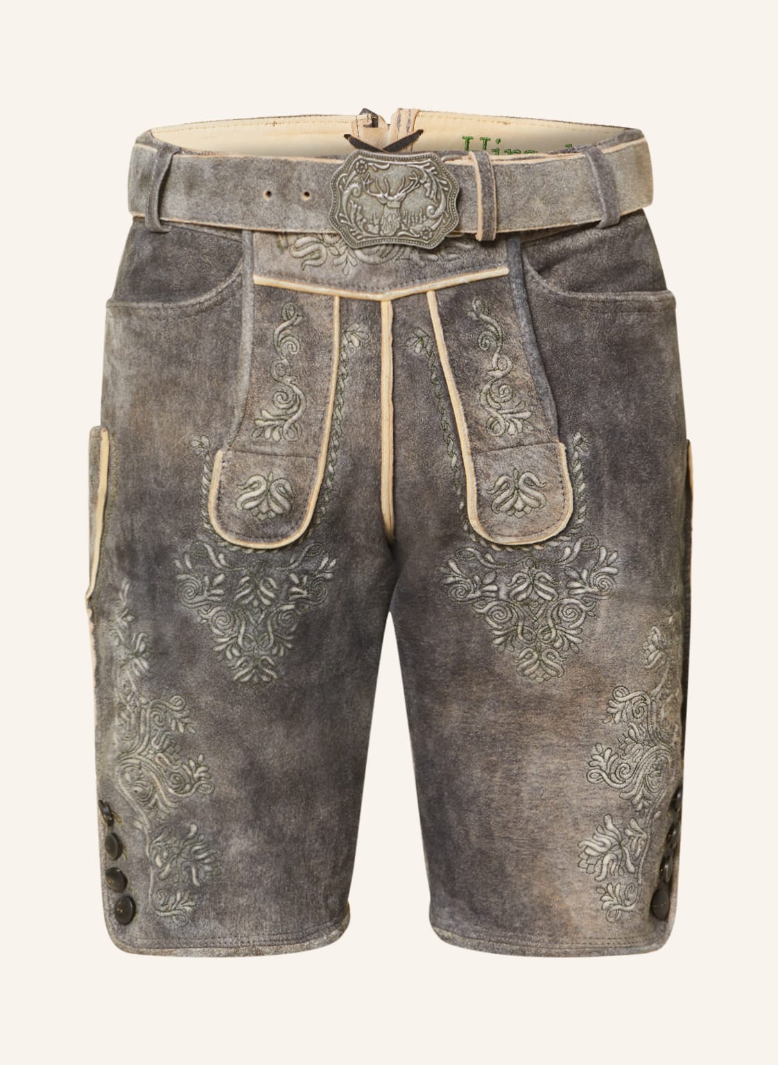 Hirscher Trachten-Lederhose Friedberg braun Hirscher Trachten-Lederhose Friedberg braun von HIRSCHER