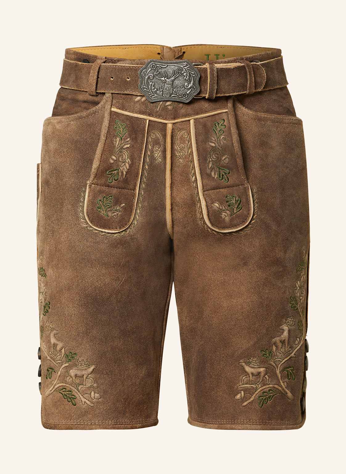 Hirscher Trachten-Lederhose Miesbach braun Hirscher Trachten-Lederhose Miesbach braun von HIRSCHER