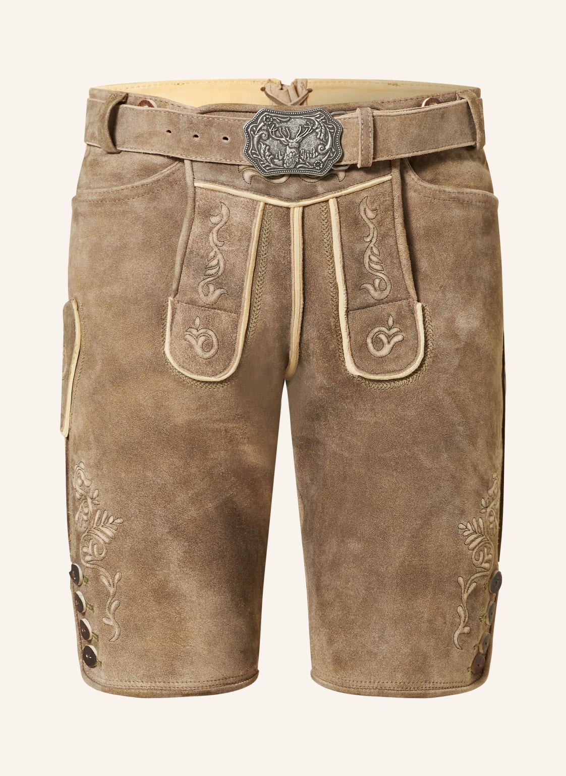 Hirscher Trachten-Lederhose Neuburg braun Hirscher Trachten-Lederhose Neuburg braun von HIRSCHER