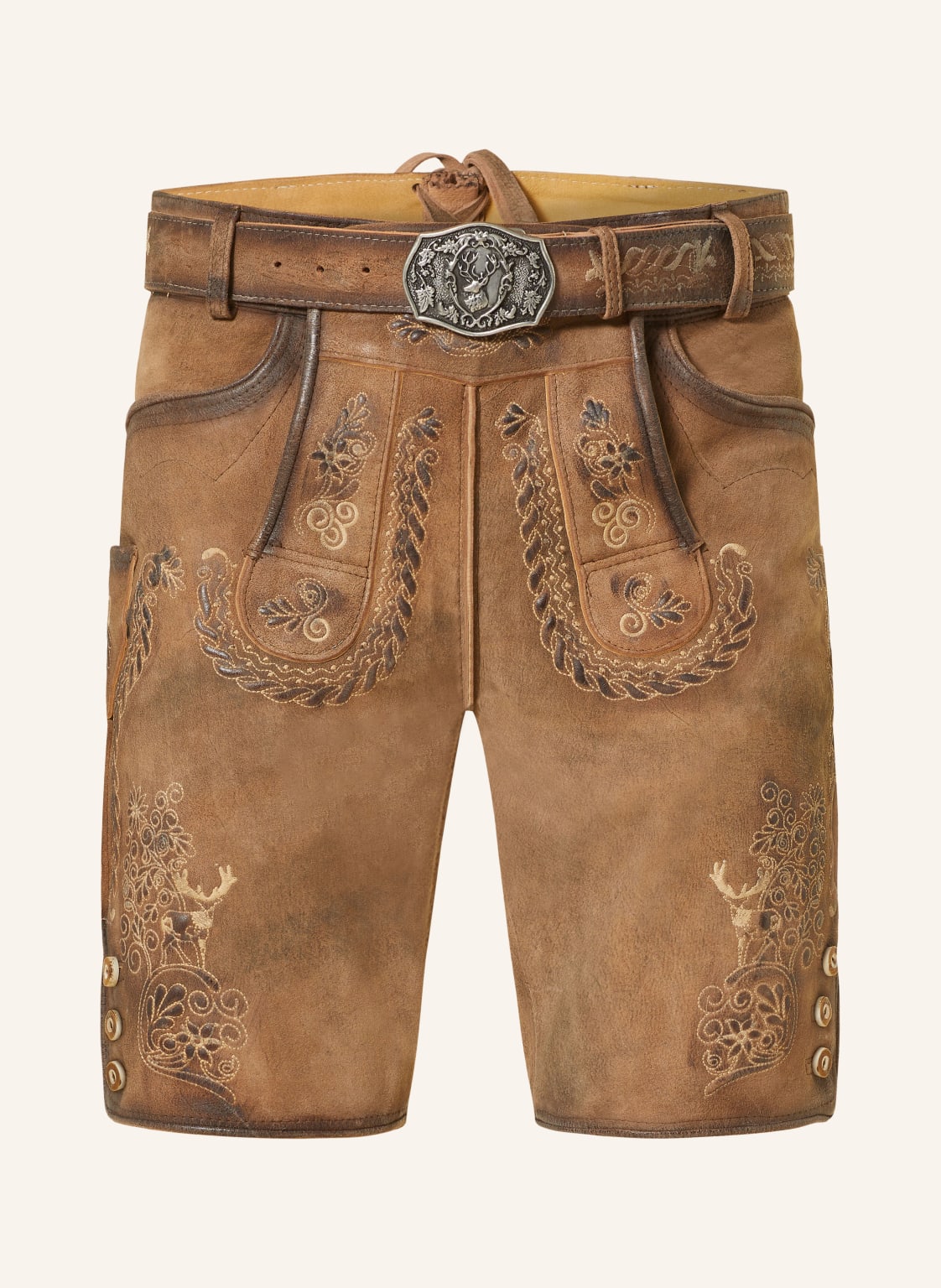 Hirscher Trachten-Lederhose Saalbach braun Hirscher Trachten-Lederhose Saalbach braun von HIRSCHER