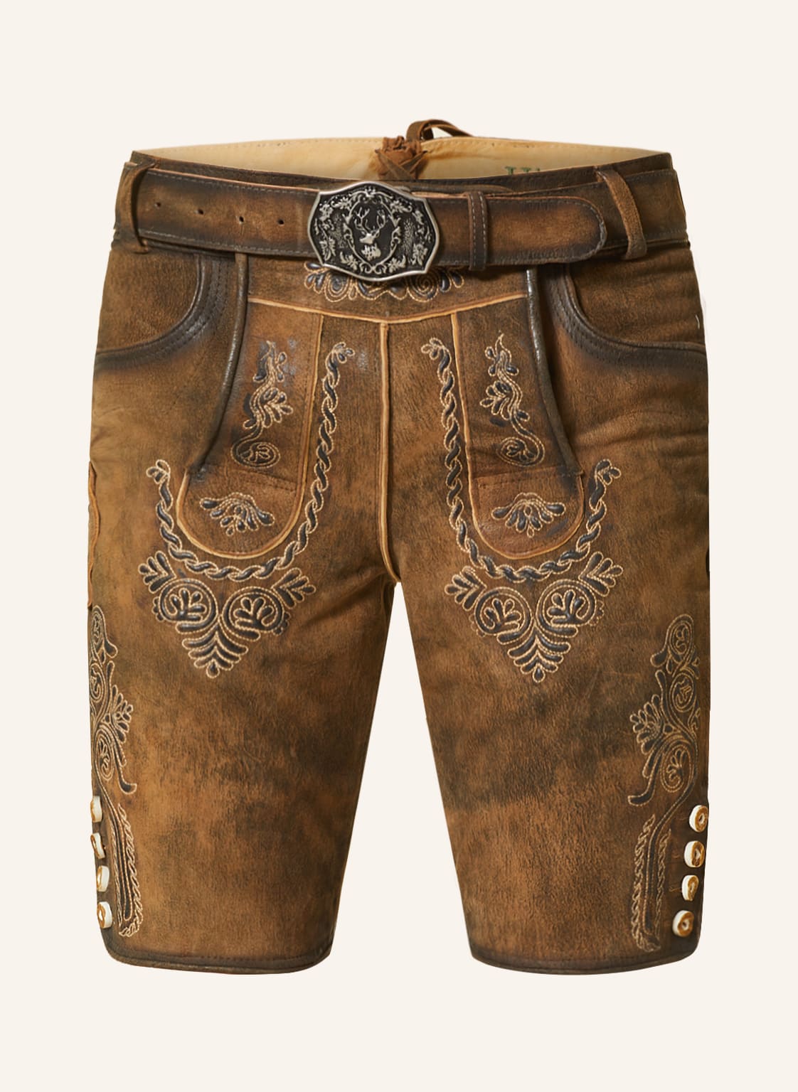 Hirscher Trachten-Lederhose Salzburg braun Hirscher Trachten-Lederhose Salzburg braun von HIRSCHER