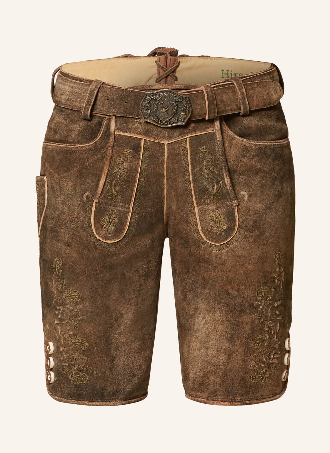 Hirscher Trachten-Lederhose Villach braun Hirscher Trachten-Lederhose Villach braun von HIRSCHER