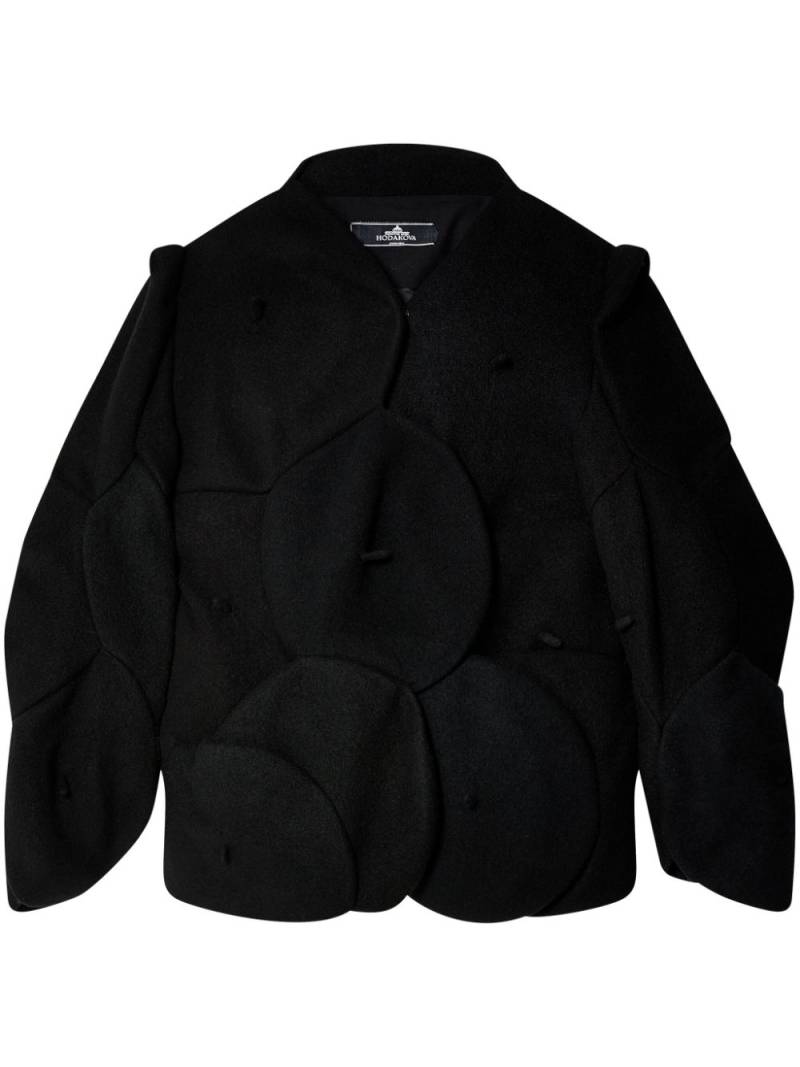 HODAKOVA Beret jacket - Black von HODAKOVA