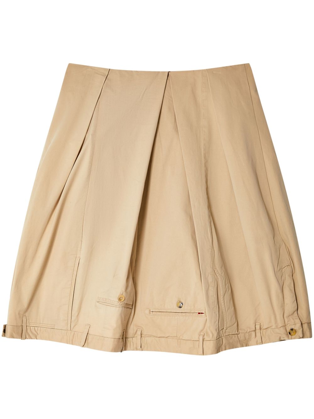 HODAKOVA Upside Down skirt - Neutrals von HODAKOVA